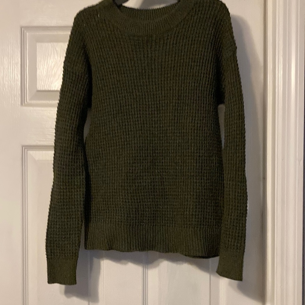 Olive Green Women's Sweater size xs
